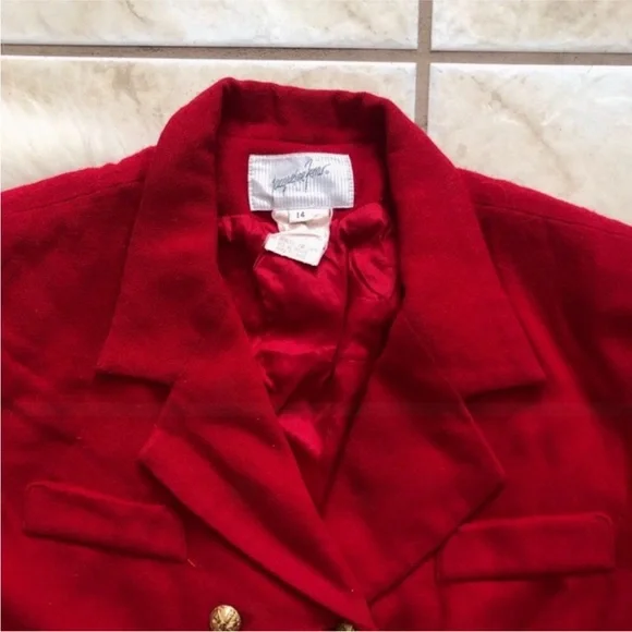 VTG Jacqueline Ferrar Wool Blazer - Picture 2 of 7